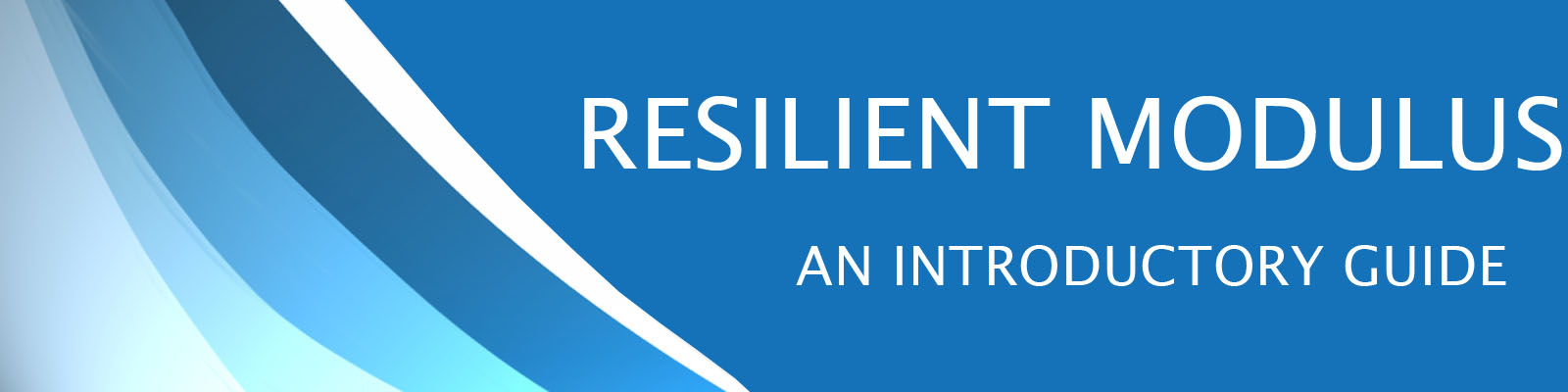 Resilient Modulus Information